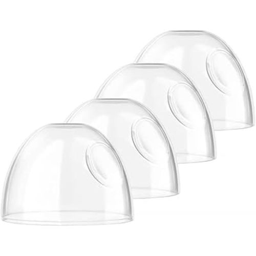 4 Packs Feeding Bottle Caps Covers Lids Suitable for Philips Avent Natural Glass Bottles Plastic Bottles