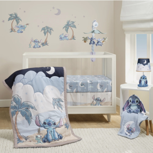 Stitch 3-Piece Crib Bedding Set – Lambs & Ivy