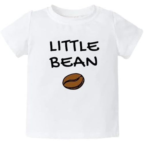 Kids Tshirt Baby Onesie® Coffee Little Bean Baby Bodysuit Newborn Outfit Baby Shower Gift
