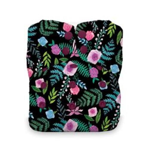 Thirsties - Natural One Size All in One - Floribunda – Inland Mama