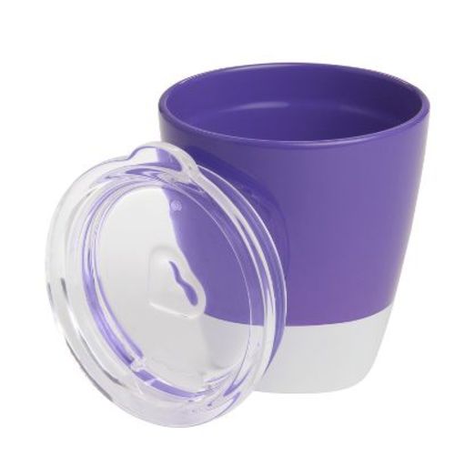 Munchkin Splash Toddler Cup With Training Lid - Purple - 8oz