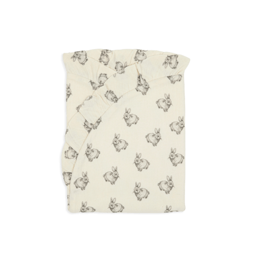 Baby Blanket Rabbit Ecru - Minicoton