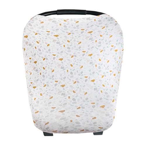 Copper Pearl Multi-Use Cover: Car Seat Covers, Nursing Cover, and Stroller Cover for Sun - Stretchy Fabric, All-Season Use, Stylish Designs, Easy Access for Moms - Arlo