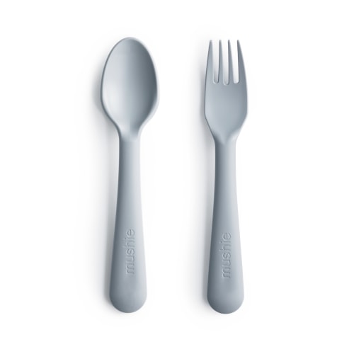Dinnerware Fork and Spoon Set - Cloud
