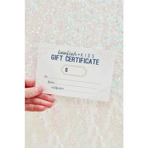 Bowfish Kids Gift Card