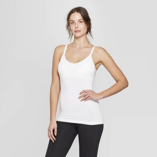 Women's Nursing Seamless Cami - Auden™, Color: Fresh White, Size: L