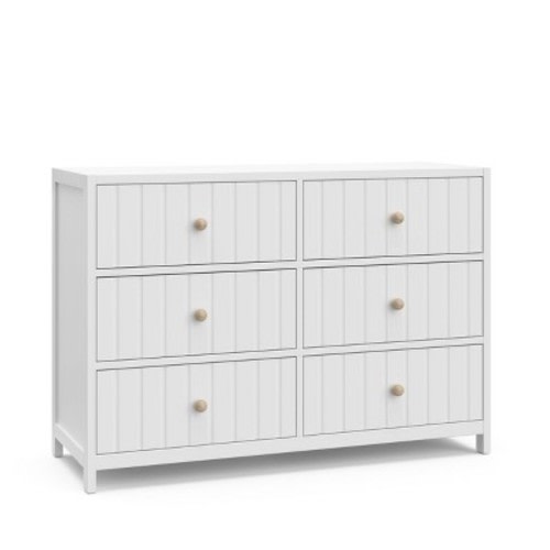 Graco Teddi 6 Drawer Dresser, Color: White