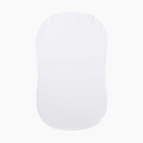 Halo Bassinest Fitted Organic Cotton Sheet - White
