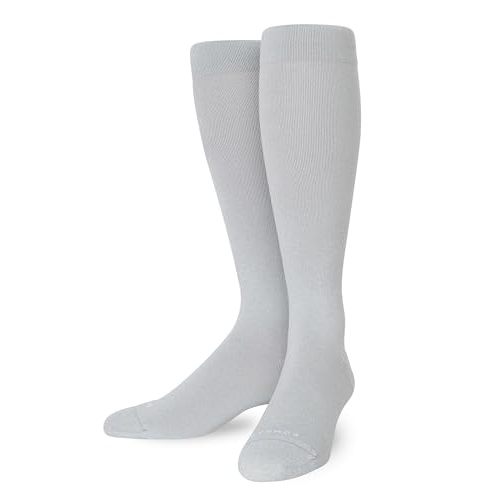 Comrad Nylon Knee High Socks - 15-20mmHg Graduated Compression Socks - Soft & Breathable Support Unisex Socks