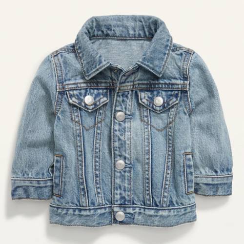 Unisex Light-Wash Jean Jacket for Baby | Old Navy