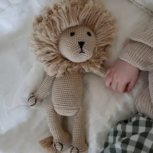 Leo the Lion Crochet Toy
