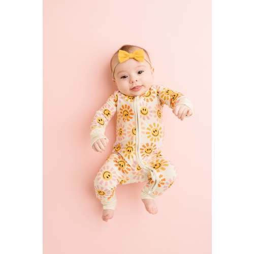 Happy Sun Bamboo Sleeper, Size 0-3 mo.
