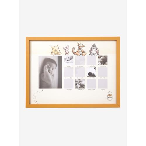 Disney Winnie the Pooh Peeking Characters Monthly Milestones Photo Frame
