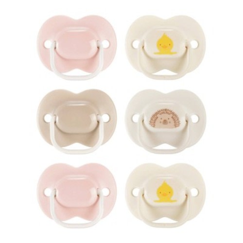 Tommee Tippee Anytime Pacifier 0-6 Months - 6pk - Girl