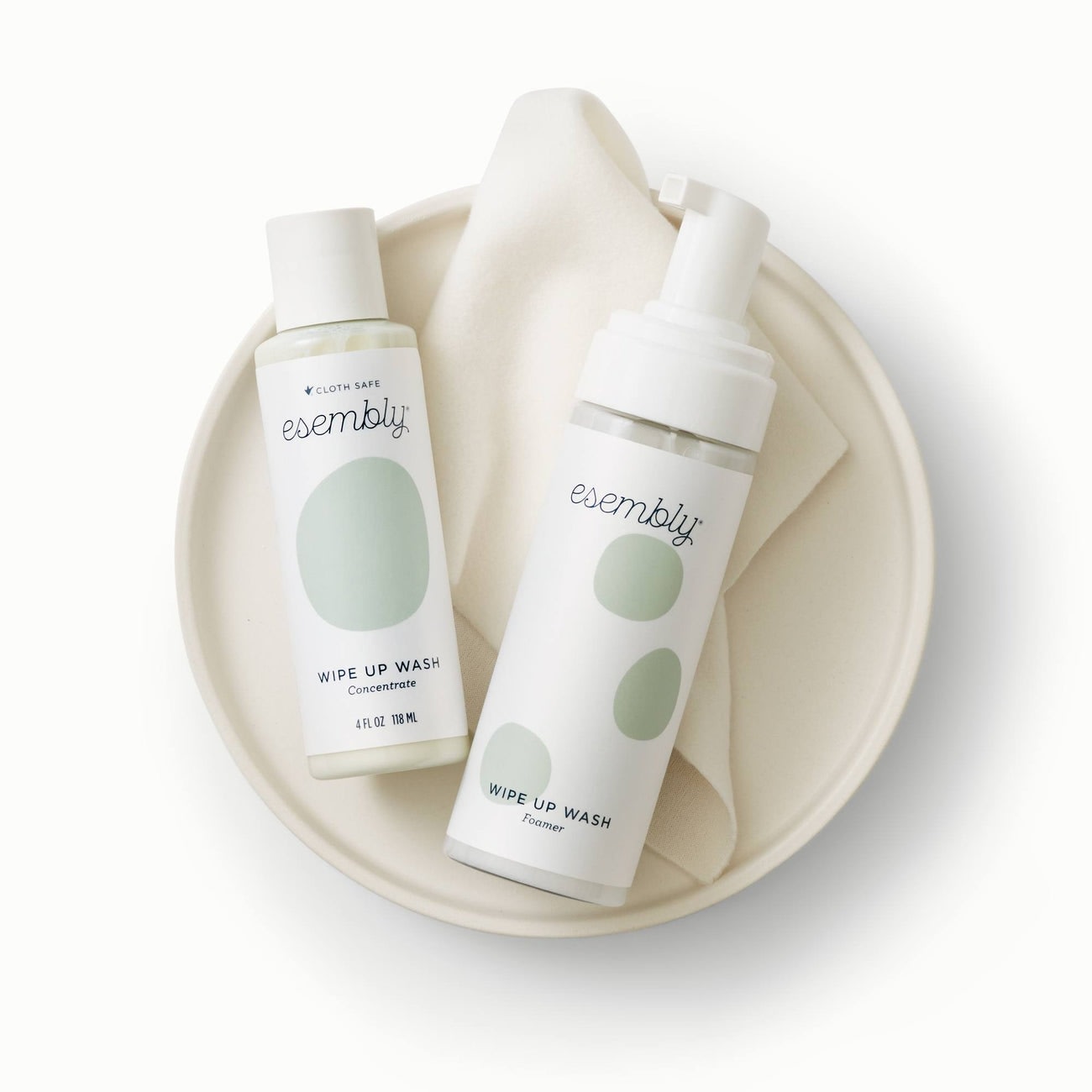 Foaming Baby Wash & Wipe Cleanser - Esembly Baby