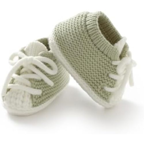 DovFanny Baby Booties Newborn Baby First Shoes Cozy Warm Knit Soft Booties for Toddler Infant Boy Girl