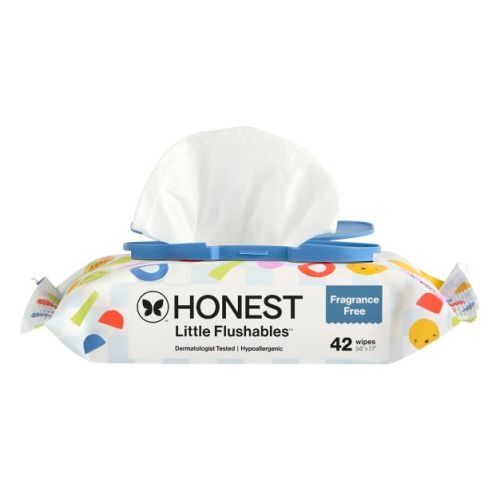 The Honest Company Little Flushables Baby Wipes - 42ct