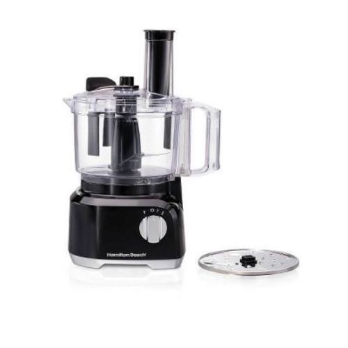 Hamilton Beach Bowl Scraper Food Processor Black - 70743: 450W, 2 Speeds, Dishwasher-Safe, 64oz Capacity, Chops, Full-Size