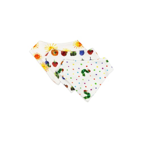 Assorted 3-Pack Organic Cotton Bandana Bibs