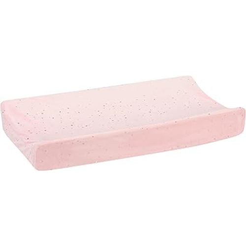 Lambs & Ivy Ballerina Baby Pink/Gold Stars Soft Changing Pad Cover