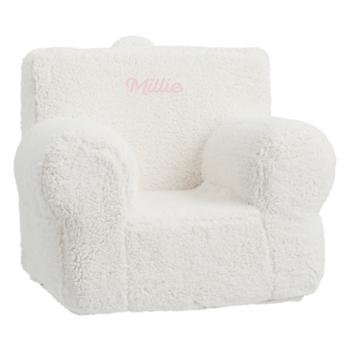 Anywhere Chair®, Cream Sherpa in Kids size