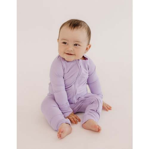 Infant Romper in Lilac