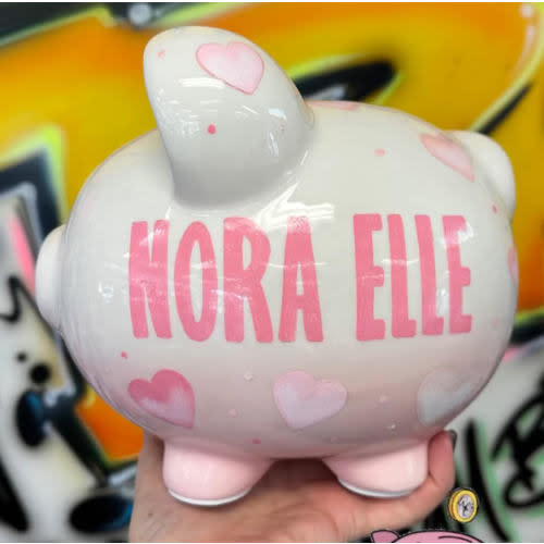 Personalized Ceramic Piggy Bank - Just a Dream