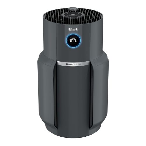 Amazon.com: Shark NeverChange Air Purifier Max, HP301, Grey | 1,300 Sq. Ft. for Large Room, Kitchen, Office, HEPA-Exceeding Filter, Captures Pollutants, Pet Dander, Dust, Odor, and More