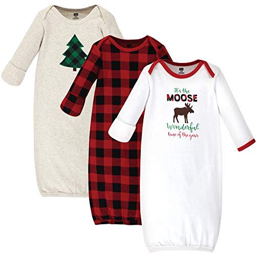 Hudson Baby baby-girls Cotton Gowns