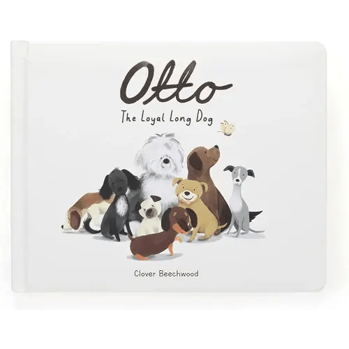 Jellycat Otto The Loyal Long Dog Book