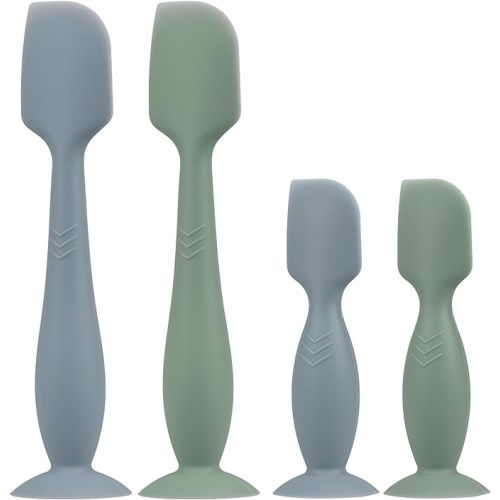 Baby Butt Paste Spatula - 4 Pack (Sage/Ether)
