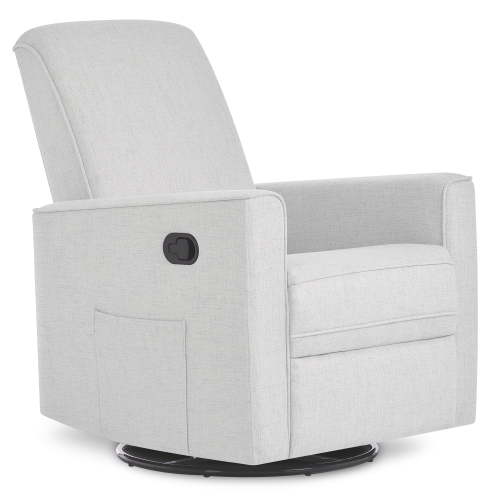 Evolur Raleigh Basic Glider |Recliner| Rocker, Fog