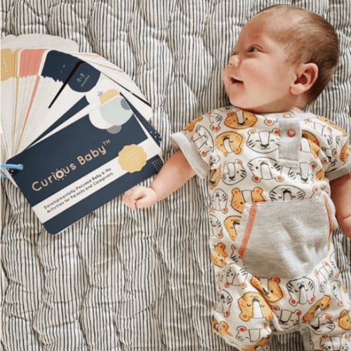 Infant Learning Cards - Curious Baby™ Activity Cards – Curious Baby Cards