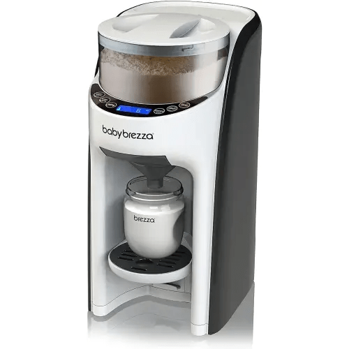 Baby Brezza New and Improved Formula Pro Advanced Formula Dispenser Machine - Automatically Mix a Warm Formula Bottle Instantly - Easily Make Bottle with Automatic Powder Blending, White