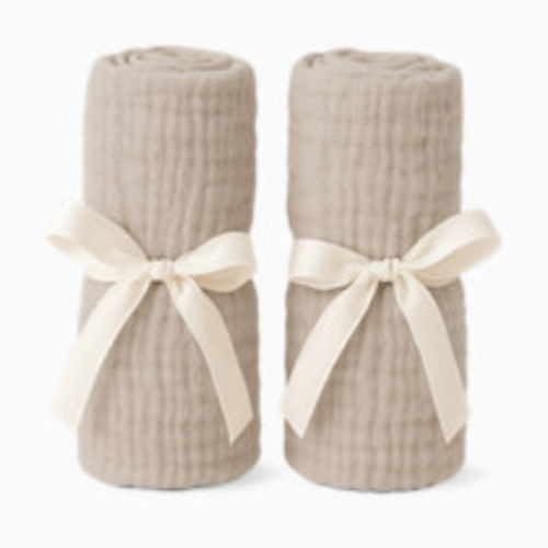 Newton Baby Bassinet Extra Sheet 2-Pack - Sandstone, 2