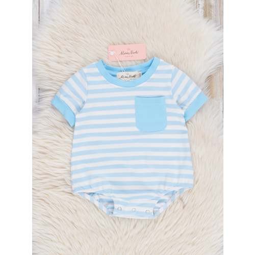 Blue Striped Pocket Bubble