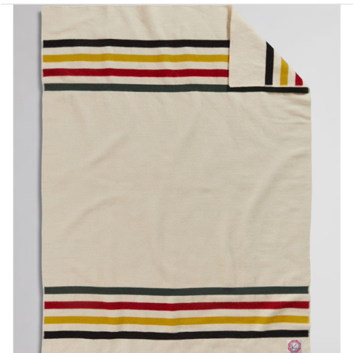 GLACIER NATIONAL PARK THROW WITH CARRIER