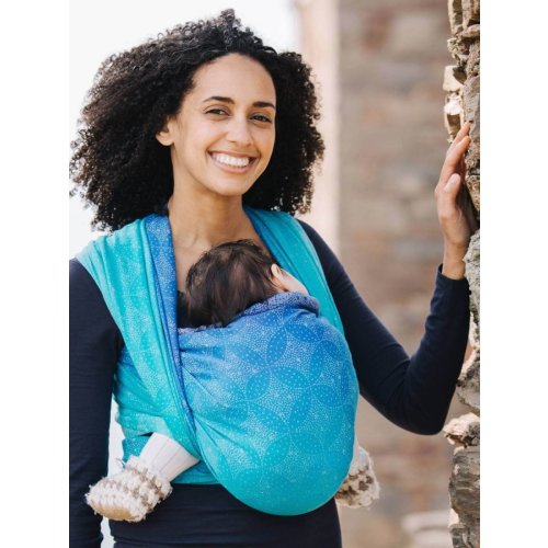 Starry Night Ocean Woven Wrap by Oscha