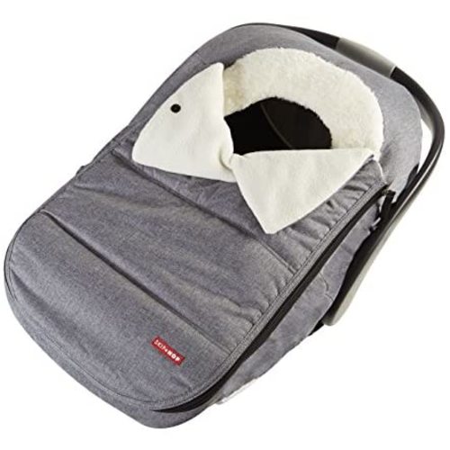 Skip Hop Winter Car Seat Cover, Stroll & Go, Heather Grey 16x3x27 Inch (Pack of 1)