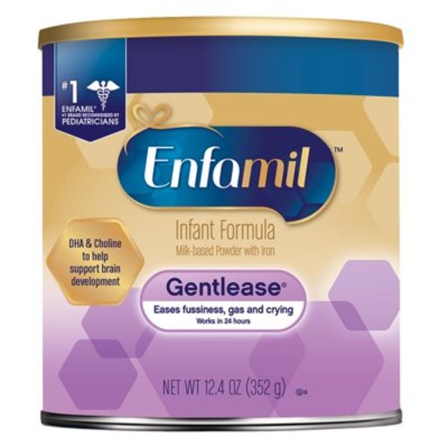Enfamil Gentlease Powder Baby Formula with Iron, 12.4 oz