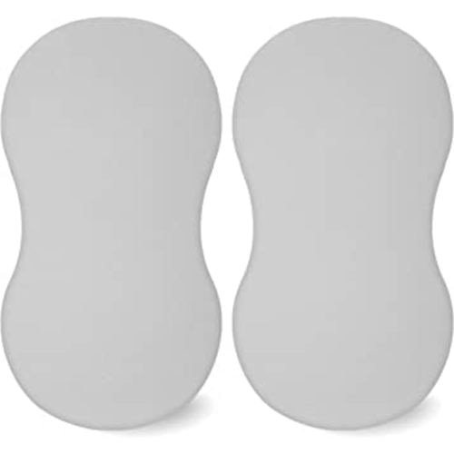 Amazon.com : TILLYOU Baby Bassinet Sheets Cotton 2 Pack, 31.5"x18" Breathable Bassinet Mattress Protector, Soft Cradle Bassinet Crib Sheets, Gray : Baby