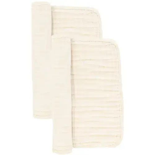 Cloud Muslin™ Burp Cloth 2 Pack - Cream – Lou Lou & Company