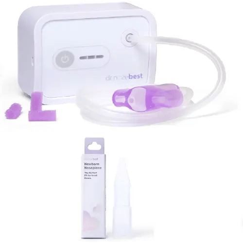 Dr. Noze Best - NozeBot - Electric Baby Nasal Aspirator and Nasal Newborn Nosepiece