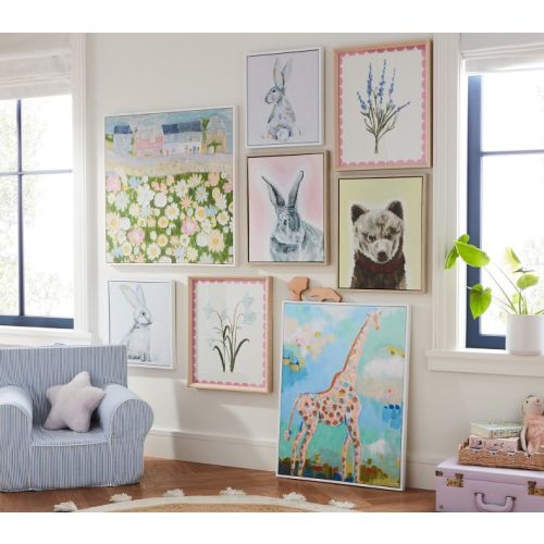 Floral Meadow Art (30")