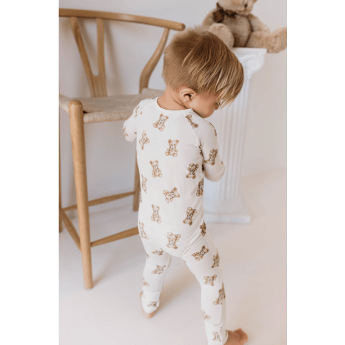 Kendy x FF Bears | 🧸 Bamboo Zip Pajamas