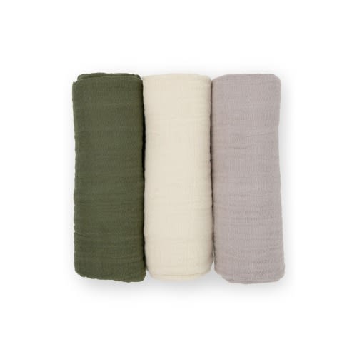 LITTLE UNICORN 3-Pack Muslin Swaddle Blanket