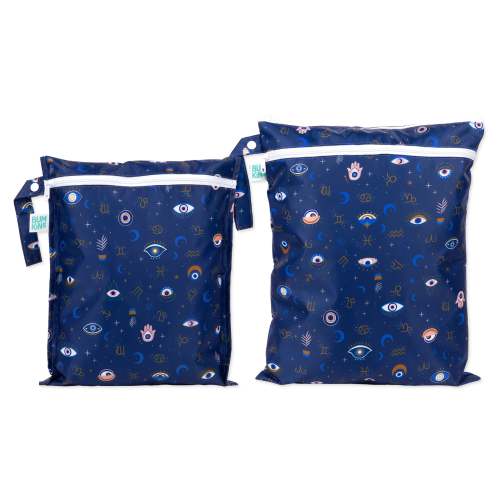 Wet Bag + Wet/Dry Bag Set: Evil Eye