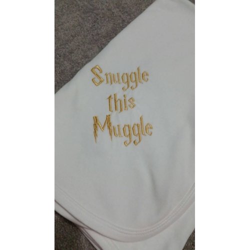 Harry Potter Inspired Baby Gift Set -Bib, Burp Cloth, and Blanket