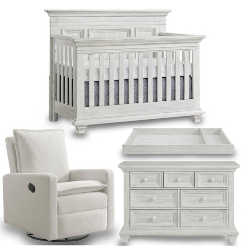 Oxford Baby Weston Convertible 4 Piece Nursery Furniture Set & Reviews | Wayfair