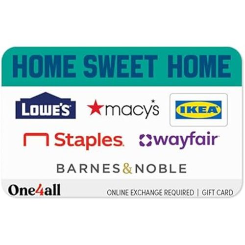 Multi-Brand Choice Cards Home Sweet Home eGift Card